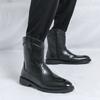 Casual Men's Long Boots Fashionable and Versatile Design Style Daily Leisure Business Party Daily Office Adult Plus Size Shoes