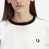 Fred Perry [Womens] Tape Long Sleeve T-Shirt - Snow White Afpf2531109-129