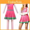 Zombie High School 2 Cosplay Tight-fitting Bodysuit Cheerleading Halloween Costume For Girls Cross-border 4549