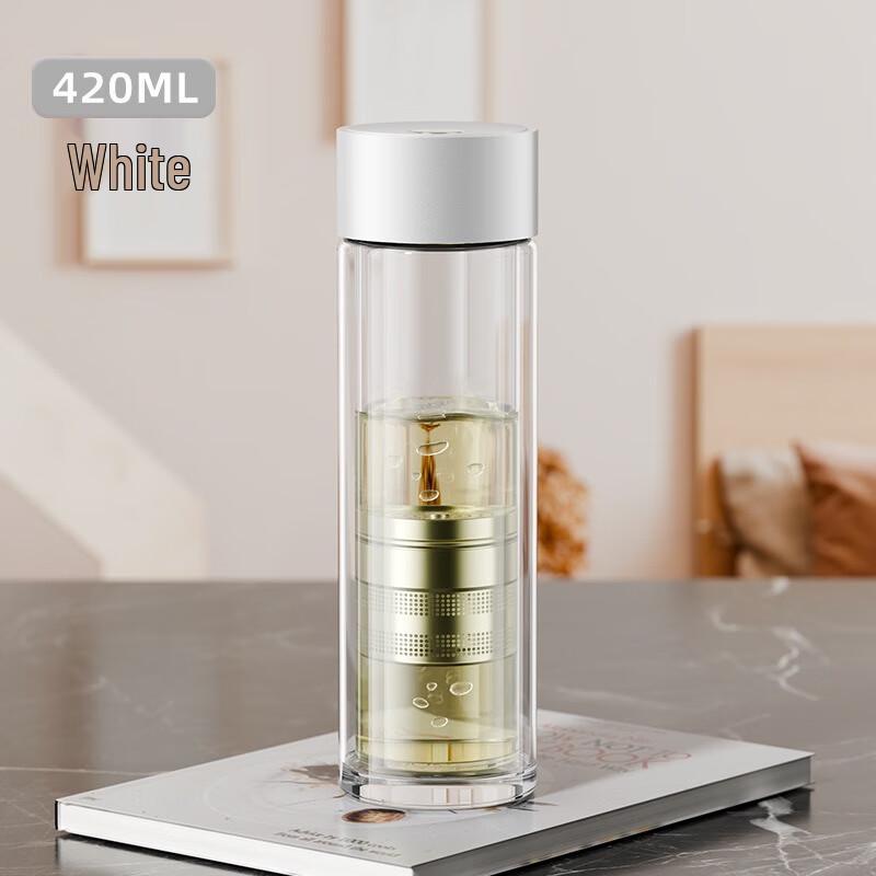 Mingxia Double-Layer Tea Separation Glass Cup