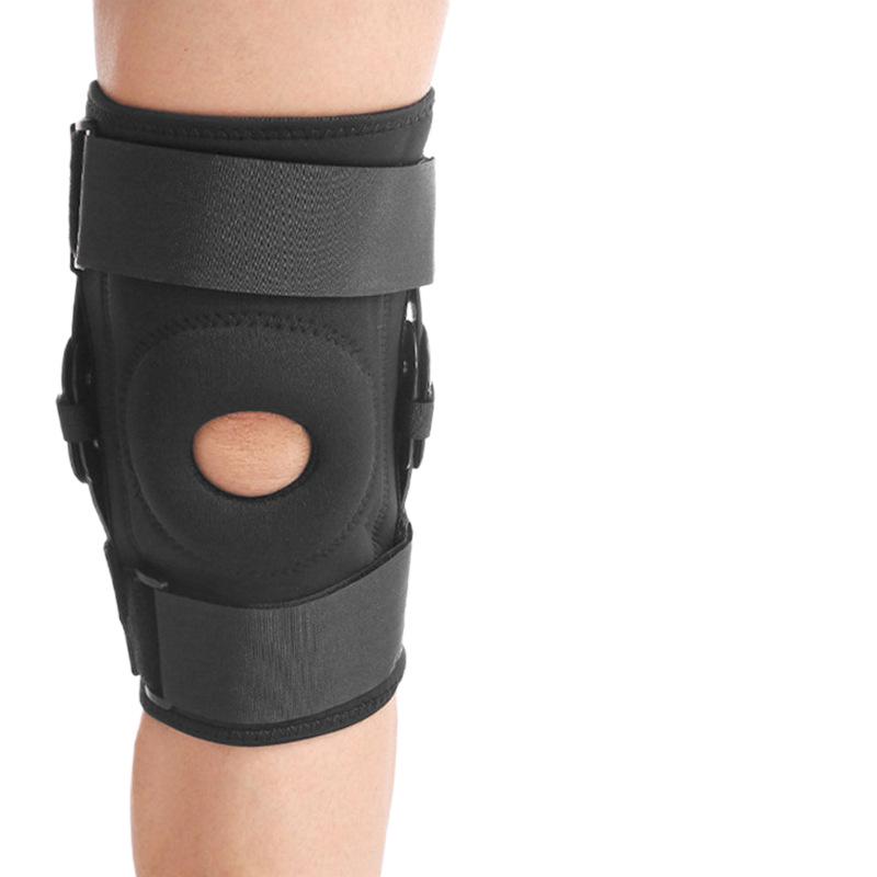 Unisex Adjustable Silicone Patella Knee Support Pads for Running and Fitness