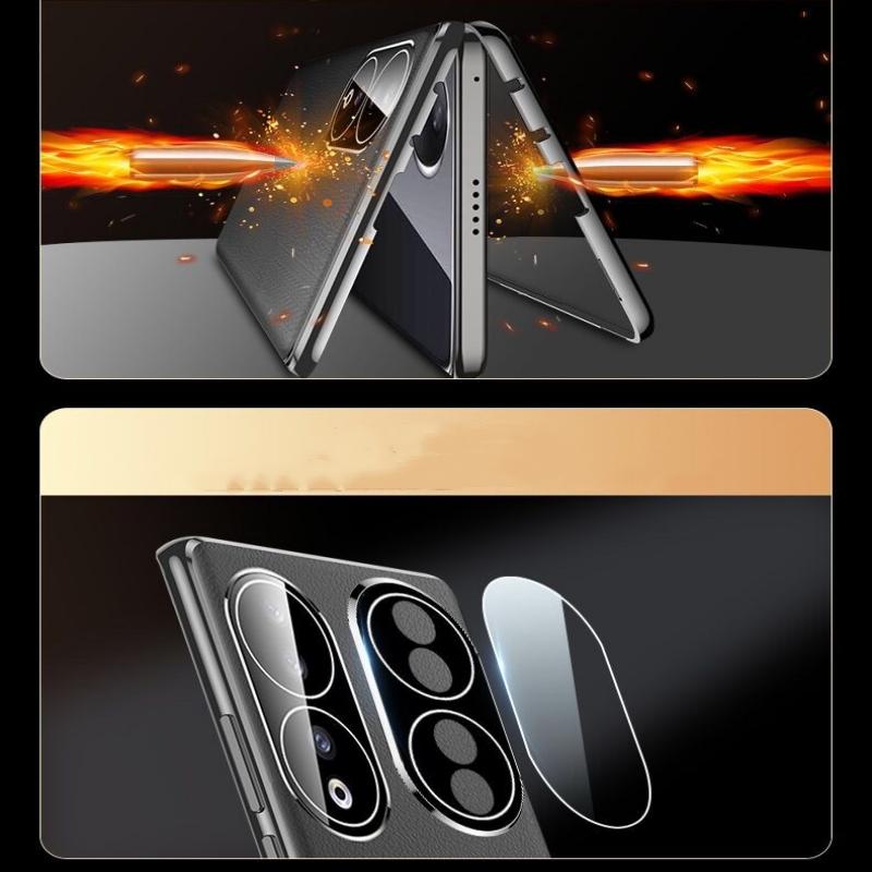 360 Full Cover For Honor 90 Case Tempered Glass Flip Phone Case For Honor 90 5G Coque Funda Double Sided Protection Capa Bumper