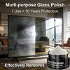 Fasilawei 85ml Glass Polishing Powder Fast Scratch Remover Restorer Tool for Car Mirrors Bathroom RV Surfaces Repair Solution