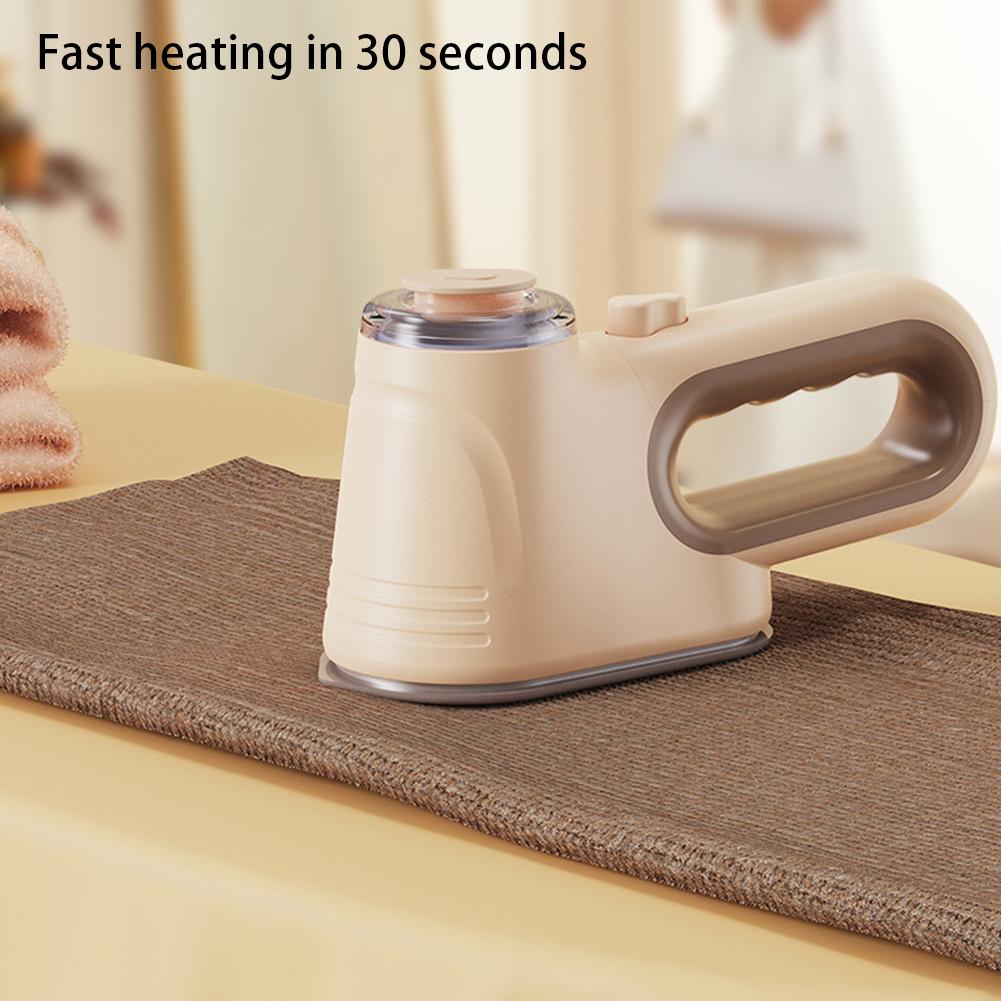 Portable Mini Garment-Steamer 50ml Water Tank 30s Fast Heating Wet/Dry Handheld Steams Iron For Clothes Fabric Wrinkle Remover