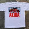 T-shirt Vintage AKIRA 1988 Anime Nouveau Gildan Double Face