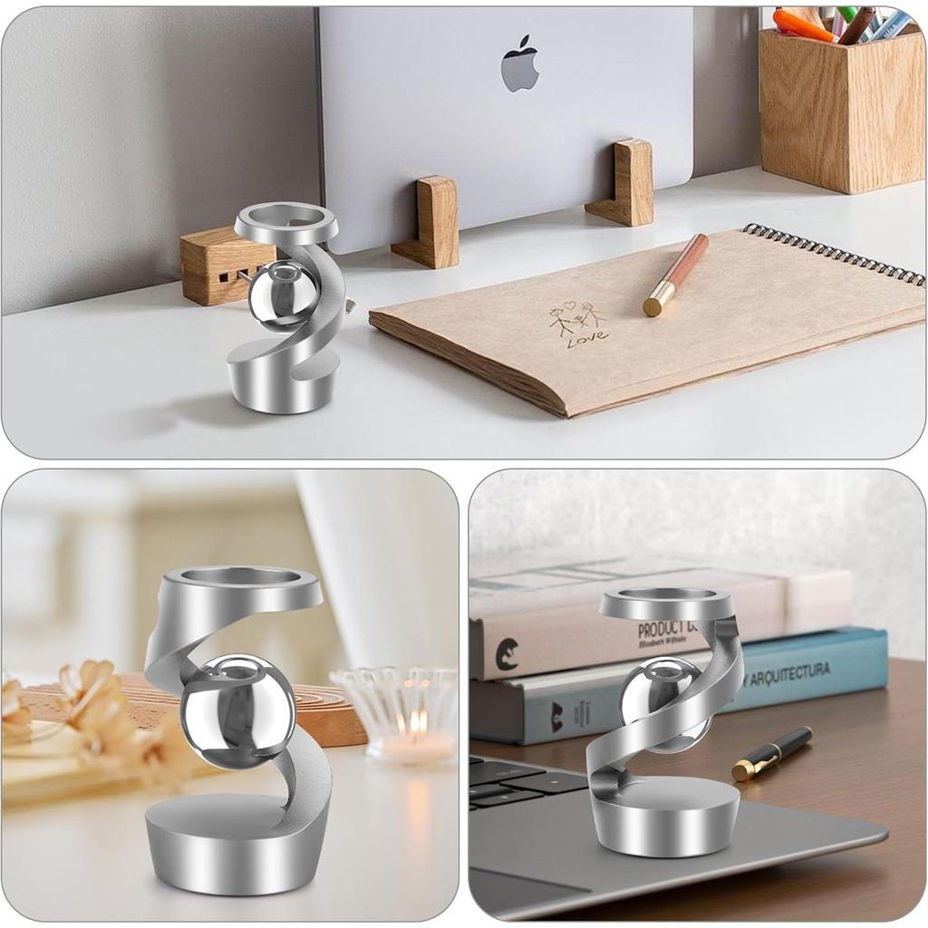 Desk Toys, Spinning Desk Toy, Desk Fidgets for Office for Adults, Metal Fidget Toys for Kids Teens
