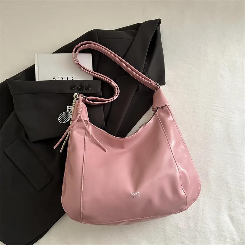 Freizeit Pendler Große Kapazität Tasche für Damen, Neue Modische und Vielseitige Einzel Schulter Crossbody Lose Tote Bags