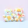 Plush Bear Keychain With Lace Design For Kids And Adults