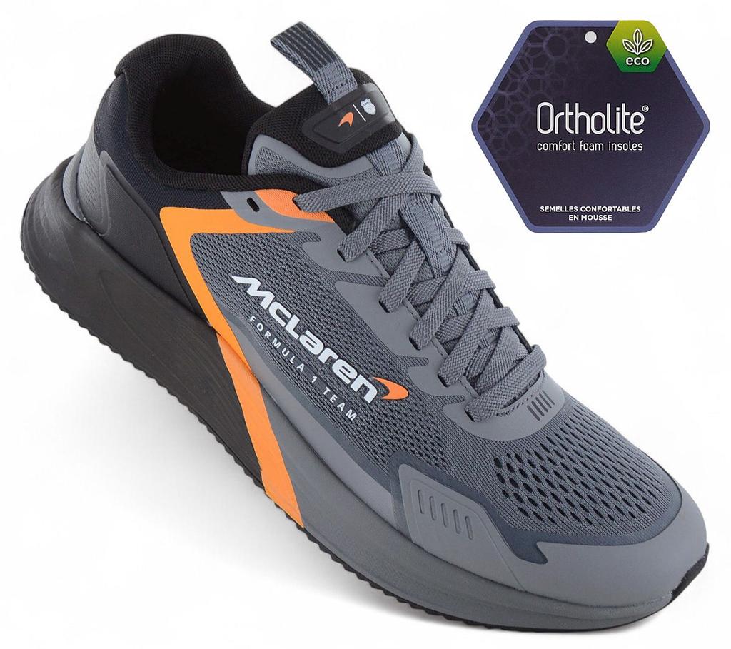 K-SWISS X McLaren F1 - Aero Active 2 - Herren Sneakers Motorsport Schuhe Grau 04410-057-M ORIGINAL