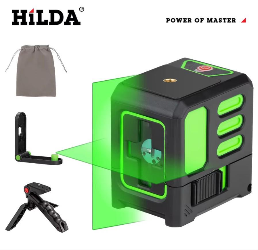 Nivelator Laser Mini de Înaltă Precizie cu 5 Linii, Lumină Puternică și Nivelă cu Apă cu 2 Linii