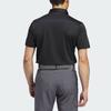 Adidas Chest Stripe Polo Shirt Logo Print Color Block Sports Short Sleeve Polo Men Polo Shirts Black IS7127