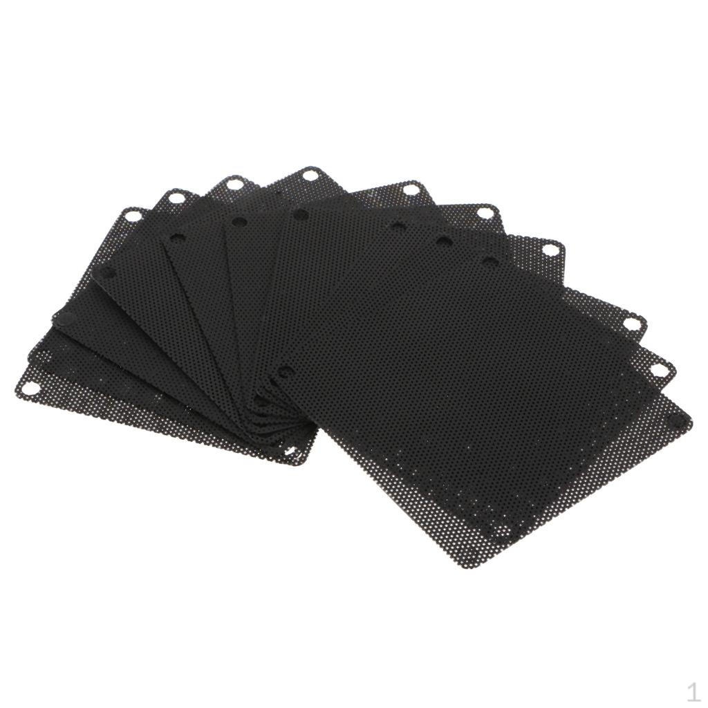 

10pcs Dustproof Filterable Fan Cooler Filter Mesh 8cm