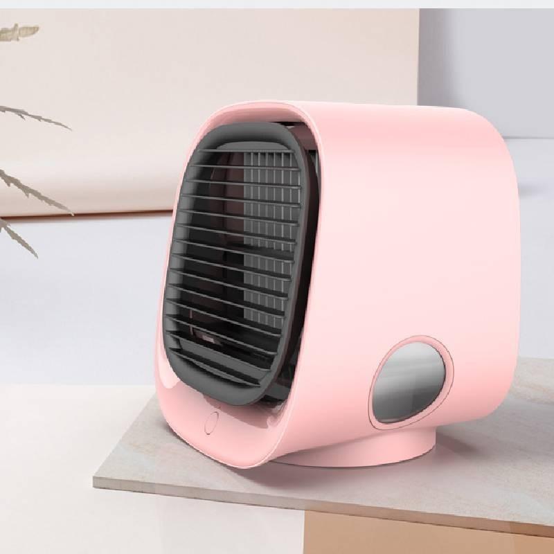 Portable Usb Desk Air Cooler Powerful Cooling Mini Fan With Humidifier For Home And Office Use