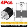 M3 M4 M5 M6 M8 M10 Silentblock Bobbin Mount Male Thread Shock Absorber  for Marine Automotive Use
