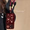 Princess please get rich lanyard suitable for Apple 16 large windows mobile phone case 15pro three-dimensional doll 14 New Year X anti-drop