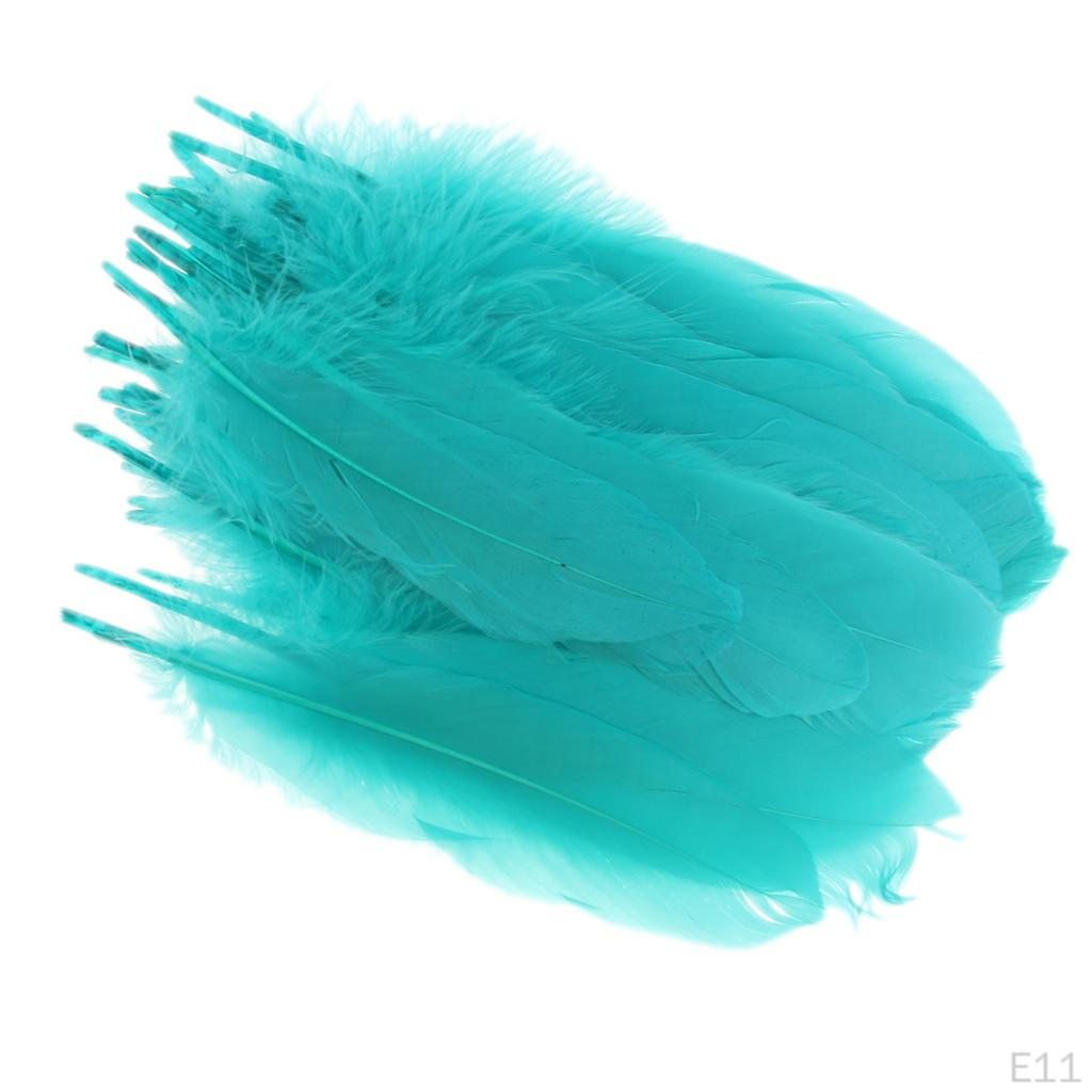 Federn 0,6 Zoll Bastelbedarf für Hochzeitsfeier Dekoration Packung mit 50 Stück