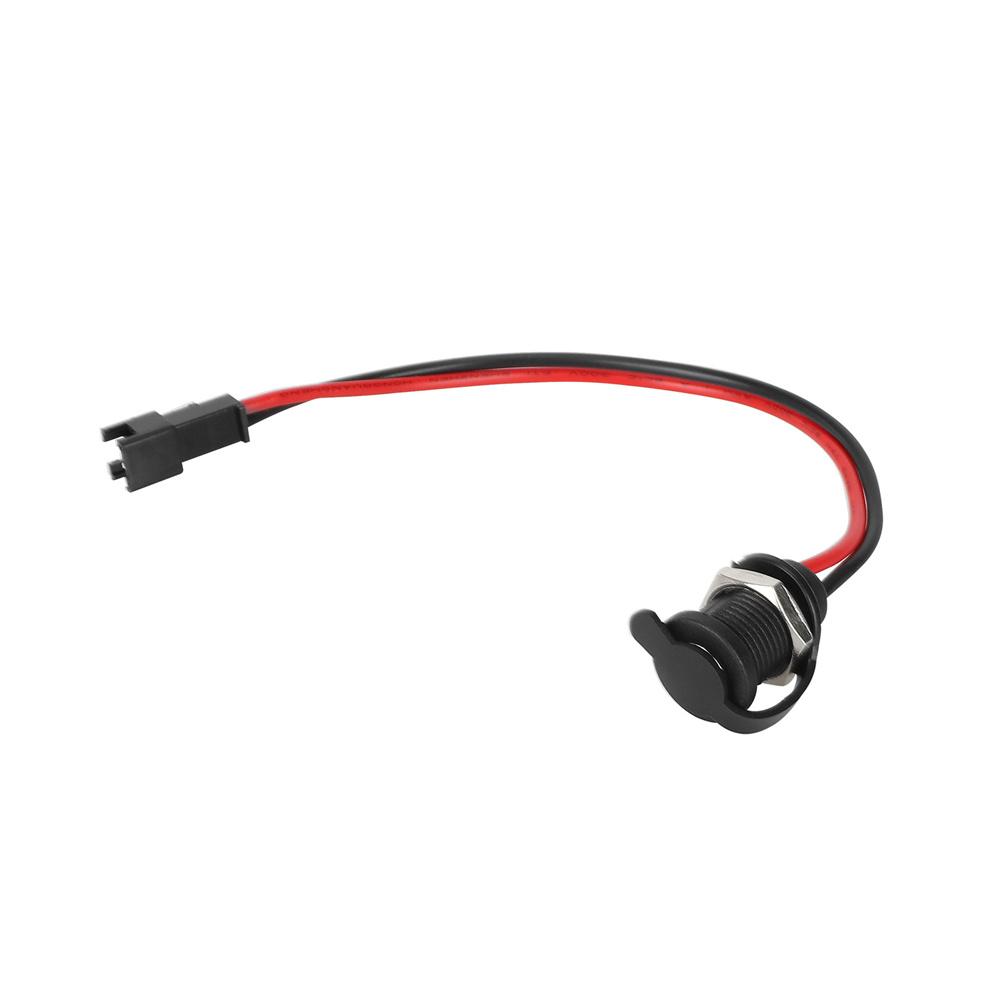 DC Power Socket - 5.5x2.1mm - With Cable For Electric Scooter Charging