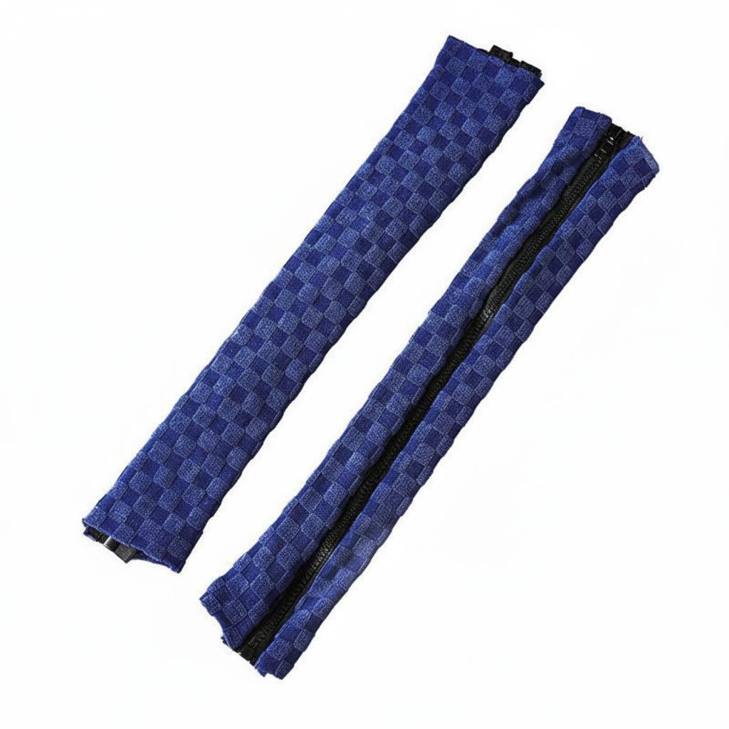 2 Pezzi Copribracciolo Sedia Chiusura a Velcro Elastico Jacquard Protezione Bracciolo Sedia da Ufficio Cuscino di Supporto Copertura Antipolvere