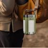 Solar Campinglampe Typ-C/Solar Aufladbare Tragbare Lampe mit 2000mAh Batterie 6 Beleuchtungsmodi Outdoor Tragbare Hängende Zeltleuchte