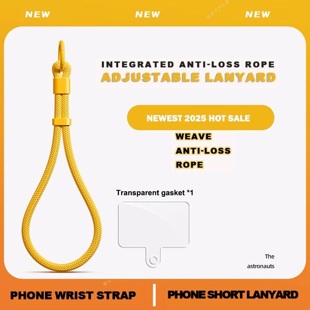 Handwoven Phone Wrist Strap Adjustable Anti-Lost Bracelet Cell Phone Accessories Phone Lanyard