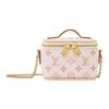 Louis Vuitton Monogram Coated Canvas Shoulder Bag, Crossbody Bag, Handbag Women's Beige M03812