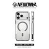 Phone Case IPhone 16/17 Series Transparent Magnetic Shockproof Protector Slim Fit Anti-scratch TPUPC Material Compatible