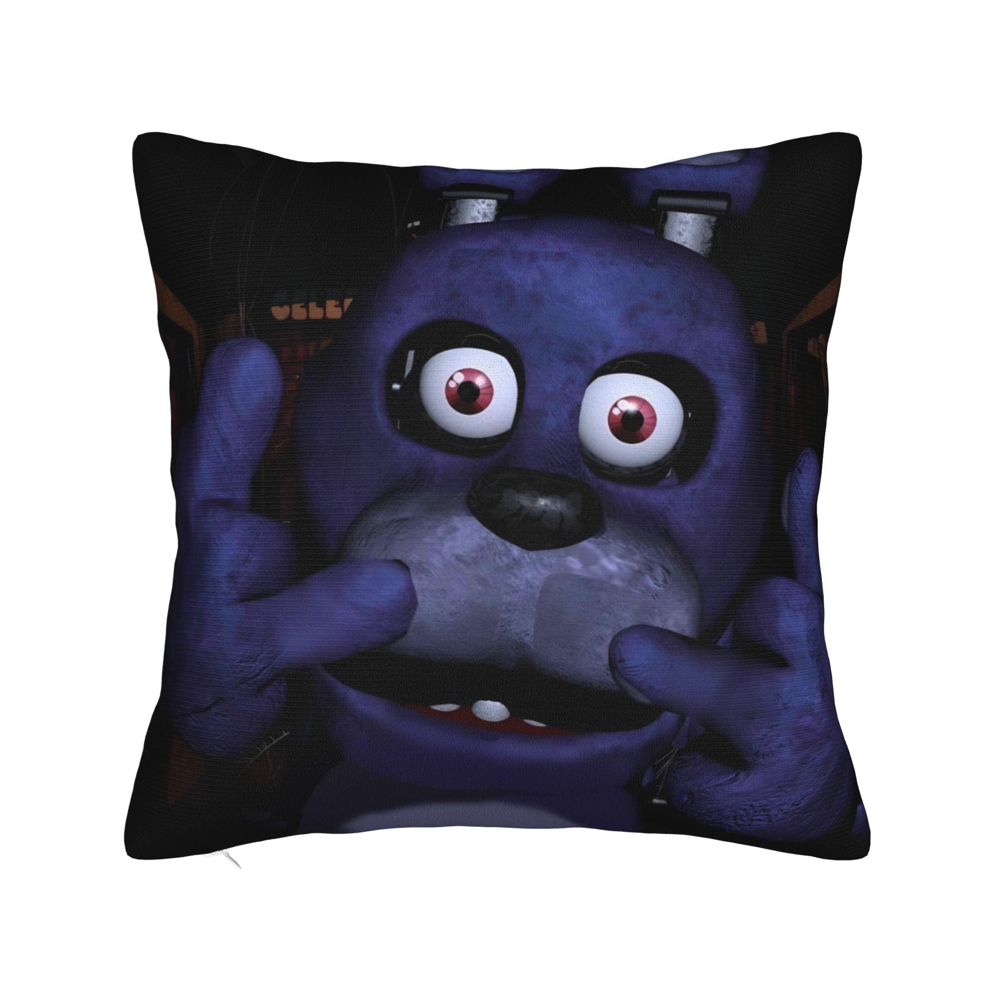 Декоративная Наволочка FNAF At Freddys Мерч Дом Подушка-плед Чехол На молнии Несколько размеров 12x12Inch
