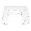 Battipenna per Guitarra Lap Steel Argento con Set Ponte Parti Elettriche