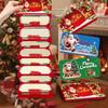 Santa Claus Christmas Cash Gift Envelope Christmas Tree with 10 Slots Christmas Money Holder Christmas Surprise Party Money Box