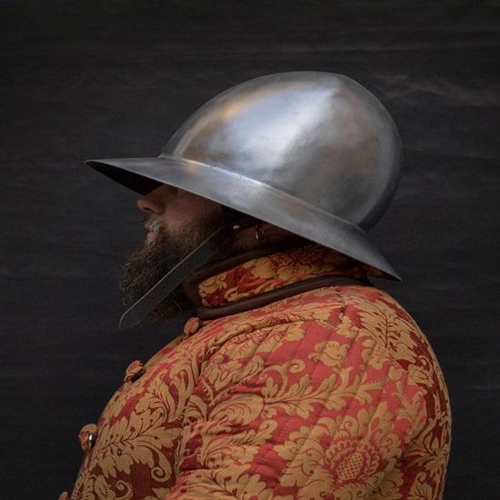 Medieval Kettle Hat Helmet: 14th Century Chapel De Fer, LARP SCA Armor