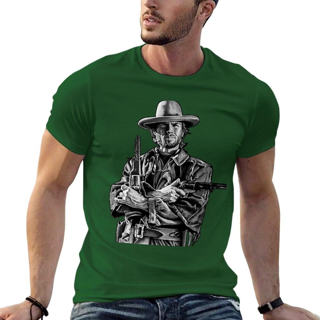 Clint Eastwood Best 8k Tshirt Summer Clothes Sports Fans Unisexs Tshirts