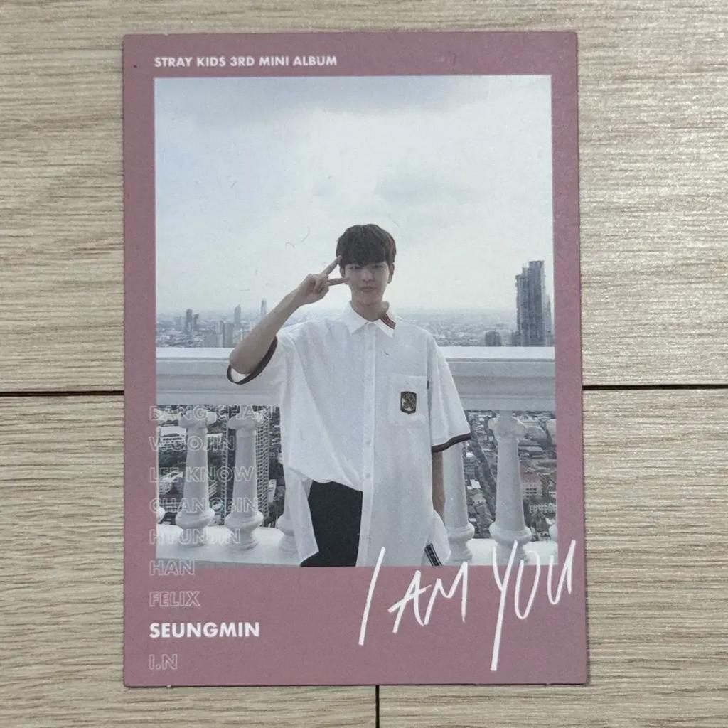 Straykids Seungmin Amu Alpo Photocard