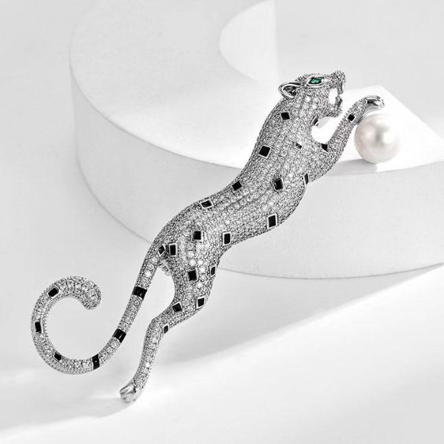 

Модні брошки для жіночих прикрас срібний