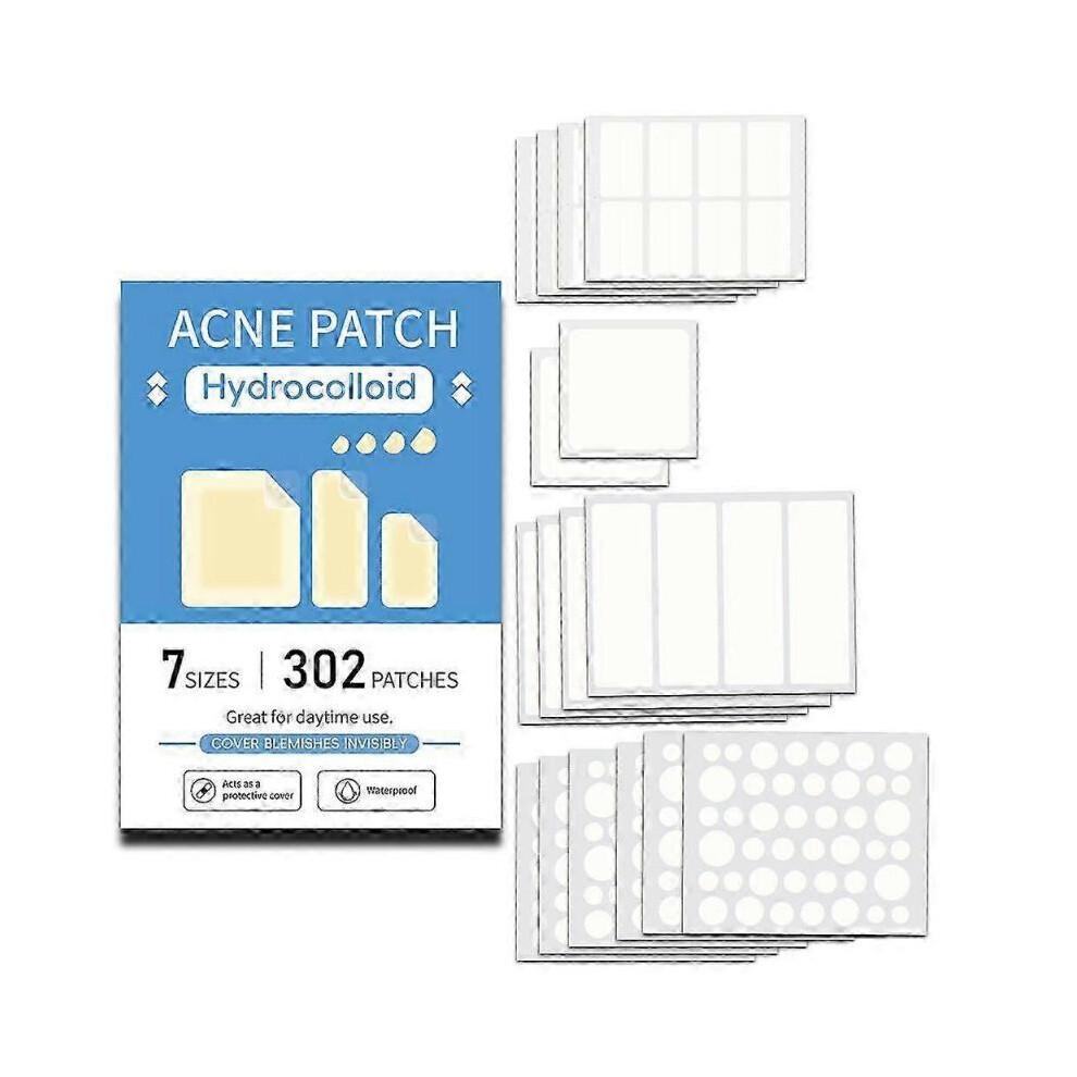 Large Pimple Patches, Acne Patches, Big Hydrocolloid Bandages for Body, Face, Forehead, Chin, Neck Zit Breakouts, Hydrocolloid Patch