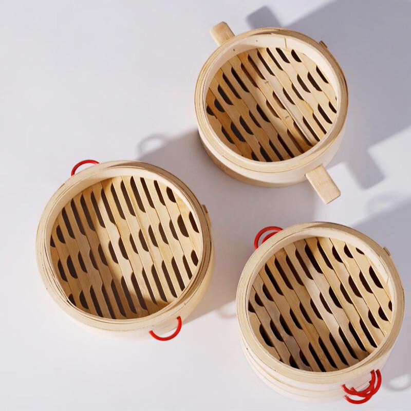 Bamboo Steamer with Handle