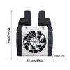 Aquarium Fish Tank Cooling Fan Adjustable Fish Tank Cooling Fan With 6 Wind Speed Strong Wind Aquarium Chiller For Fish Tank