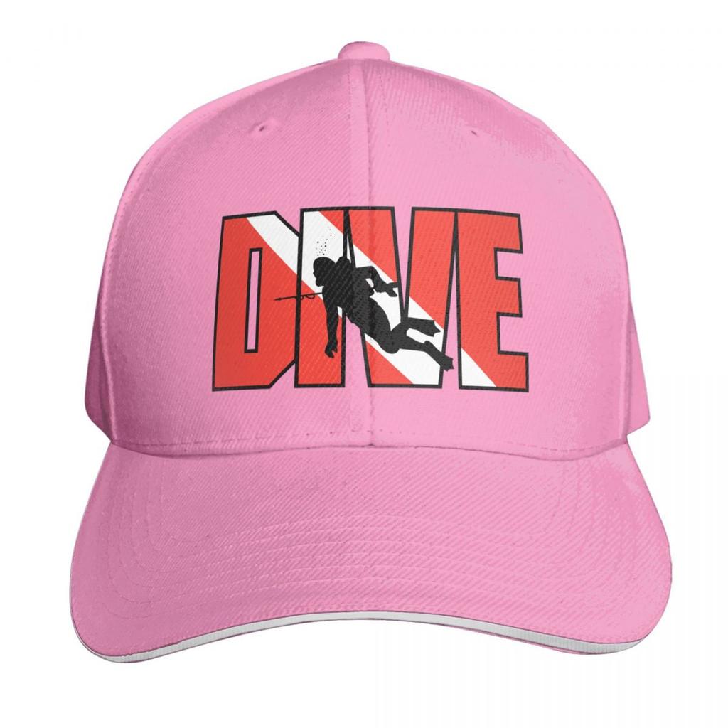 SCUBA Dive Baseball Cap Hat Beach Big Size Hat Streetwear Brand Unisex Cap Women Hats Unisexs