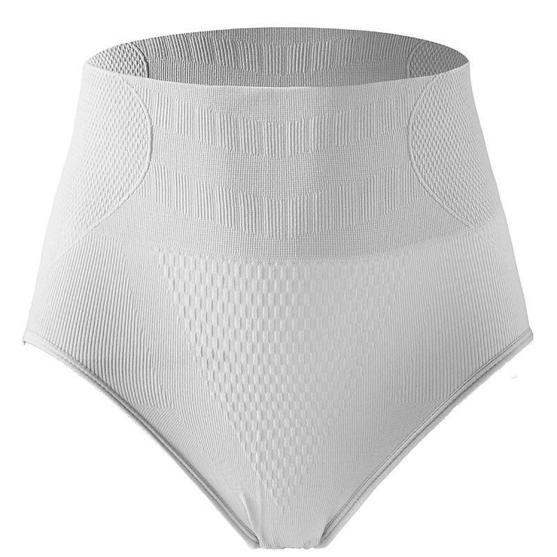 

Nylon High Waist Postpartum Control Panties with Graphene Cotton Crotch - Antibacterial, Hip Lifting, Plus Size Women s Briefs L (110-130 jin)