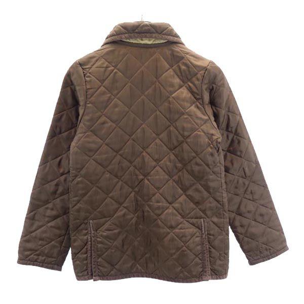 LAVENHAM Quilted Jacket 36 Brown Cotton Filling Men's Used