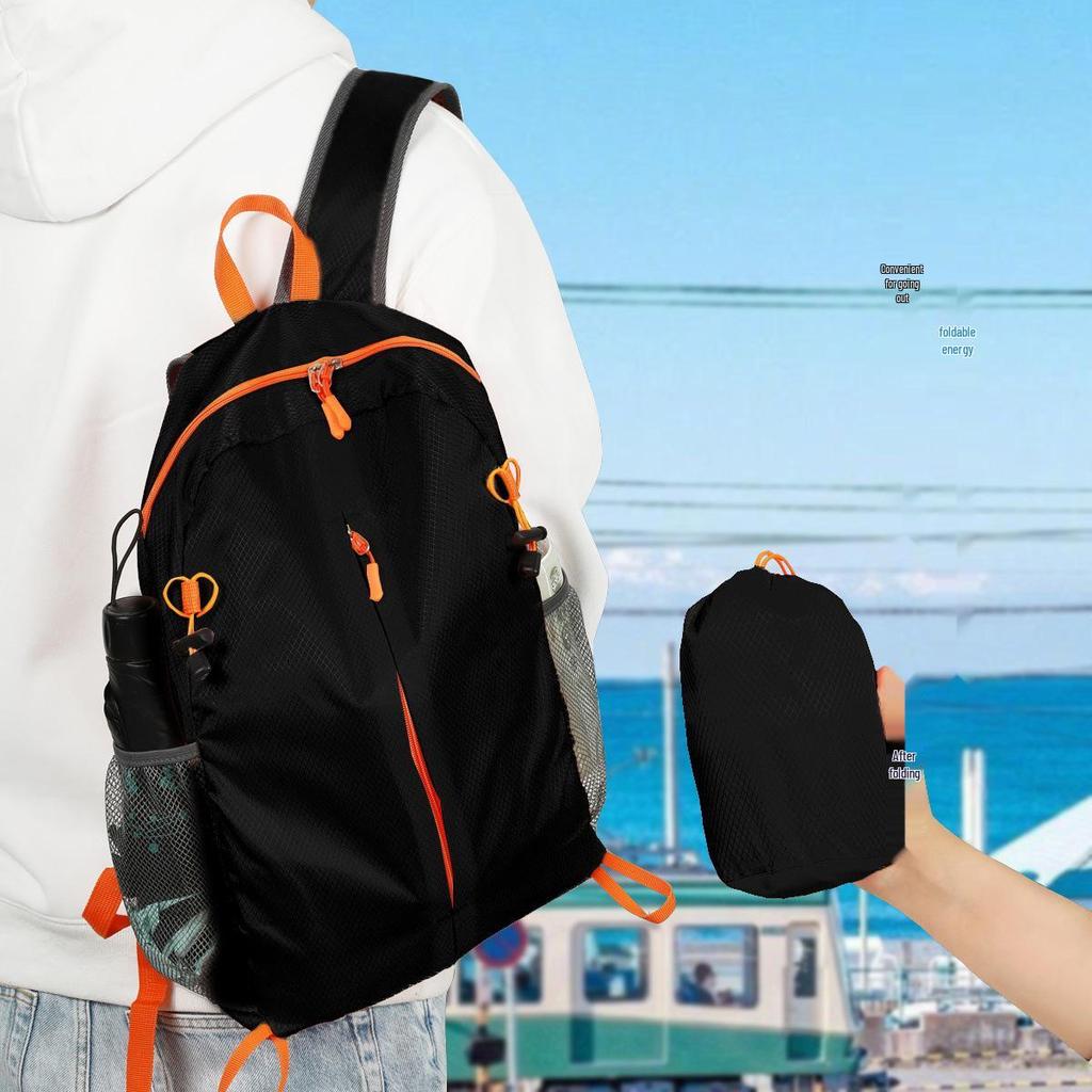 Velký vodotěsný venkovní úložný vak: Polyester, Nylon, Oxford Tkanina Stahovací šňůrka