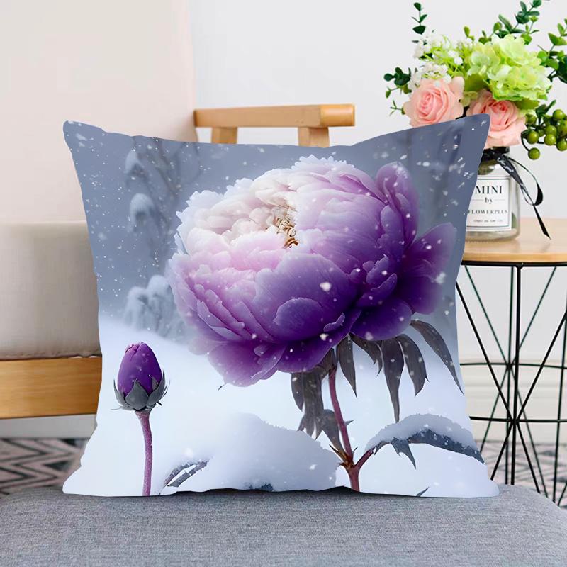 

Наволочка с розой для украшения общежития, офиса, гостиной, дивана, домашней наволочки 50x50cm