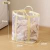 Household Dirty Clothes Basket Laundry Basket Dirty Clothes Bin Net Curtain Bathroom Foldable Dirty Clothes and Clothes Wall-mounted Bathroom