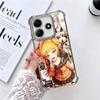 MHA My Hero Himiko Toga Soft Phone Case For Xiaomi Redmi Note 14 15 Pro Plus 13 12 11S 11T 5G 10 9S 9 Plating Anti-Fall Fundas