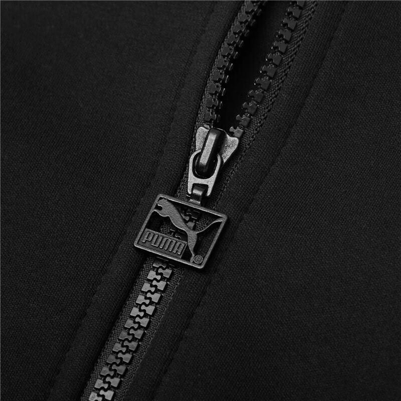 Puma Love T7 Knit Jacket With Logo Print Men Jacket Black 535128-01