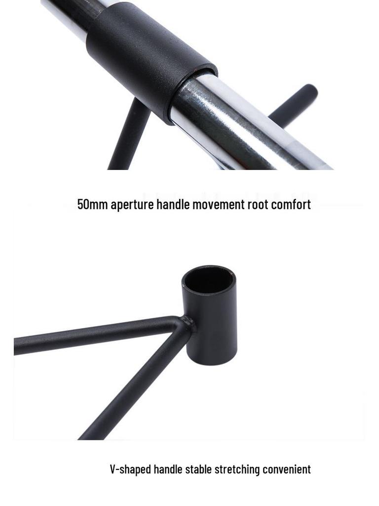 Tengtai Landmine Core Trainer: Single/Double Barrel Fitness Equipment with Professional Cannon V-Handle
