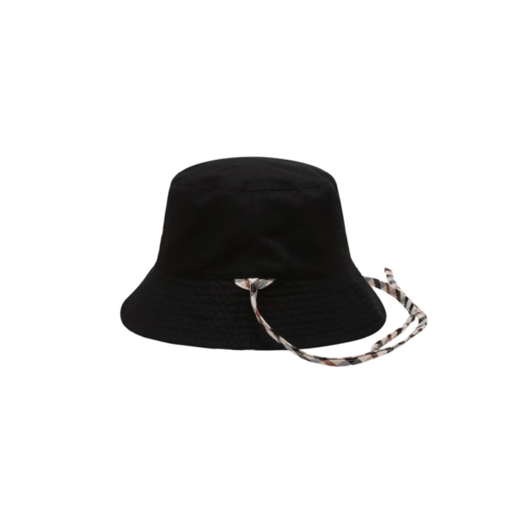 Daks Reversible Check Strap Bucket Hat [dbhe5f411bk]