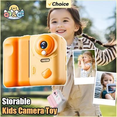 Non-Toxic Children Camera 1080P Hd Toddler Digital Video Camera Pography Mini Cam Kids Camera Toys For Children Gift Christmas Birthday Gift