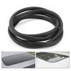 Black Rubber Sunroof Glass Gasket 70200-TR0-A02, Replacement Weatherstrip Trim for Aged Roof Glass Edge, Dust Blocking Help, and Trim Care