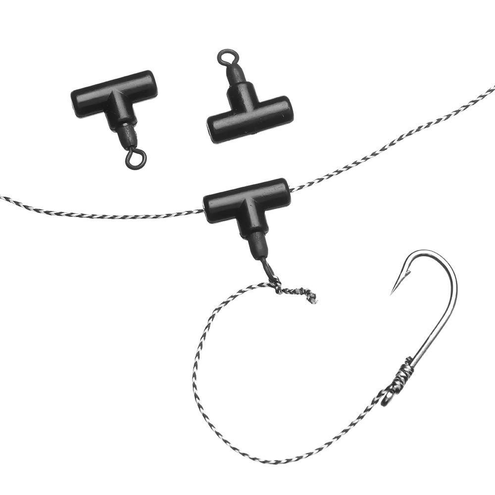 Zip Slider Beads Fishing Line Slider Beads Fishing Swivels Rolling Swivel Carp Rig Rings Clip
