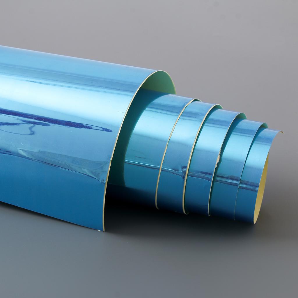 Flexible Reflective Mirror Sheets Self-Adhesive PET Mirror Tiles Non-Glass Mirror Stickers for Home